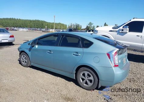 2012 Toyota Prius Two from USA, damaged, VIN JTDKN3DU9C5535912